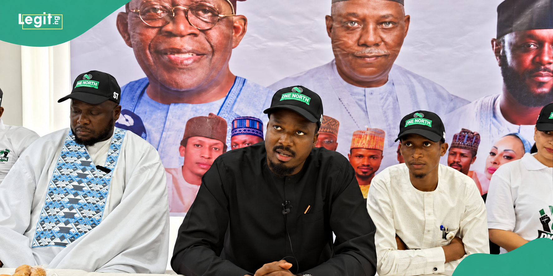 Abba G addressing participants at the movement's Abuja public forum